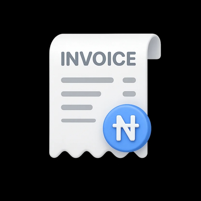 Invoice Illustration
